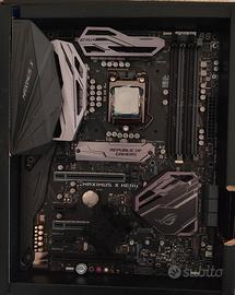 Rog Maximus x Hero z370 lga1151 +  Intel i5 8700k 