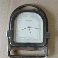 sveglia  portatile da viaggio vintage Hermes