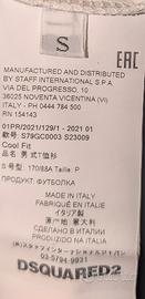 maglietta icon dsquared2 uomo 