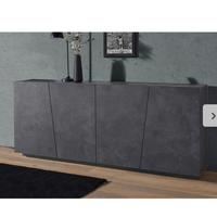 Mobile credenza VEGA L 200 x H 86 P 43 cm grigio