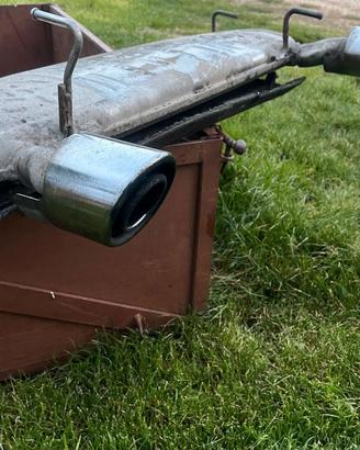 Terminale scarico originale fiat 500 Abarth