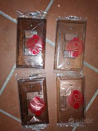 copri interruttore serie magica in legno