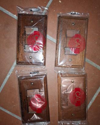 copri interruttore serie magica in legno