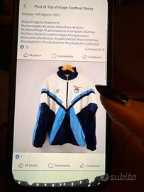 CERC0 URGENTEMENTE QUESTA GIACCA SSLAZIO 1991/1992