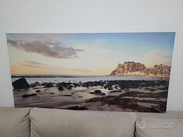 Quadro paesaggio su tela