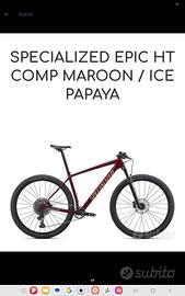 Specialized Epic HT Comp Maroon/ Ice Papaya 