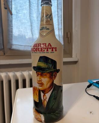 Bottiglie magnum birra Moretti