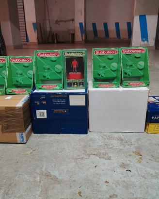 Box vuoti subbuteo