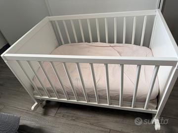 Culla a dondolo lettino ikea legno