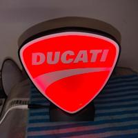 Tabella Insegna Luminosa Pubblicitaria Ducati