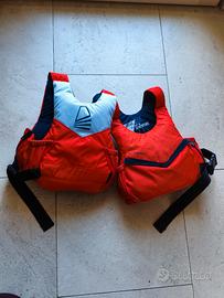 Giubbotti vela supporto galleggiamento 