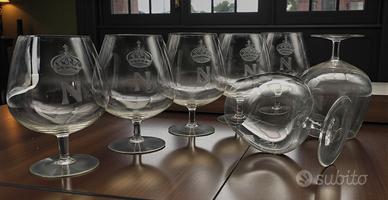 Set di 7 bicchieri da brandy