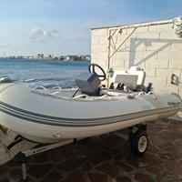 Gommone Alu 320, Motore 9,9 cv e Console di Guida