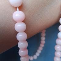 collana al quarzo rosa vintage 