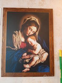 Quadro stampa madonna della tenerezza