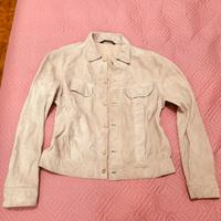 Giubbotto da donna beige Renna 100% pelle tg M