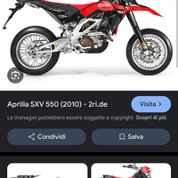 Aprilia sxv 550 2010