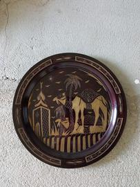 Piatto in ottone