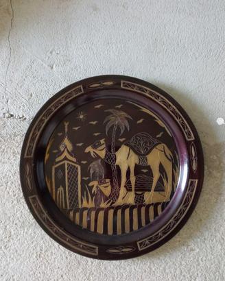 Piatto in ottone