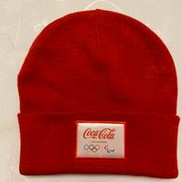 Cappellino / Beanie Rosso Coca Cola Olimpiadi 2026