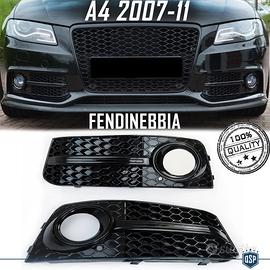 Griglie FENDINEBBIA AUDI A4 RS4 B8 NIDO D'APE NERA