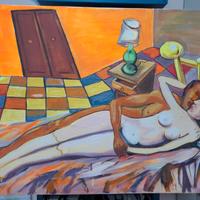 Quadro originale firmato -“Il Bacio” - Cosma Luigi