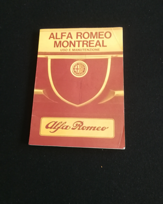 Libretto Alfa Romeo Montreal 1971