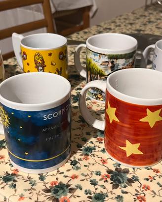 Idee per natale 6 tazze da tè Mug