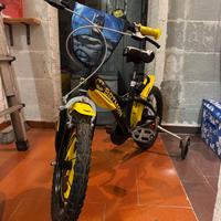 Bicicletta Batman 12” con rotelle