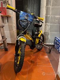 Bicicletta Batman 12” con rotelle
