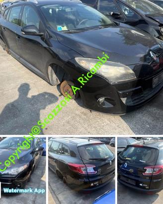 Ricambi vari Renault Megane anno 2016 P