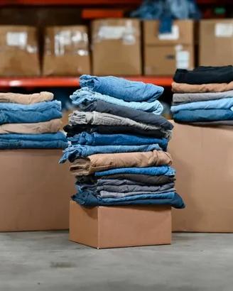 Lotto vestiti usati da uomo 20 kg