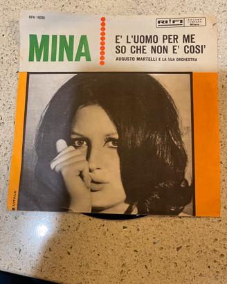 DISCO VINILE 45 GIRI MINA