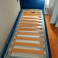 Letto singolo Twils contenitore e doghe