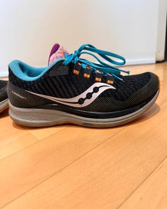 Scarpe corsa trail Saucony taglia 38,5