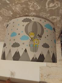 Paralume lampadario cameretta bimbo