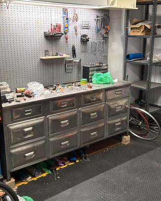 Banco acciaio inox senza motore frigo