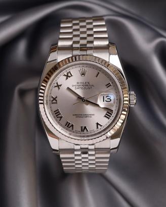 Rolex Datejust 36 grigio 116234 - full set