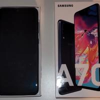 Samsung Galaxy A70 - 128GB + Vetro + Cuffie