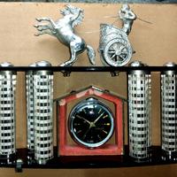 Orologio da camino d'epoca liberty anni 30/40