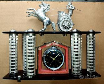 Orologio da camino d'epoca liberty anni 30/40
