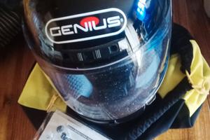 Casco integrale Shoei e paraschiena Dainese.