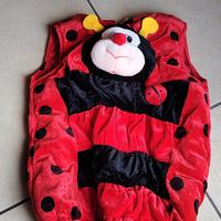 costume carnevale da coccinella 