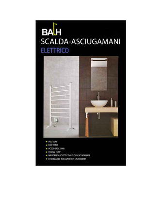 Scalda-asciugamani elettrico – €35 – Roma