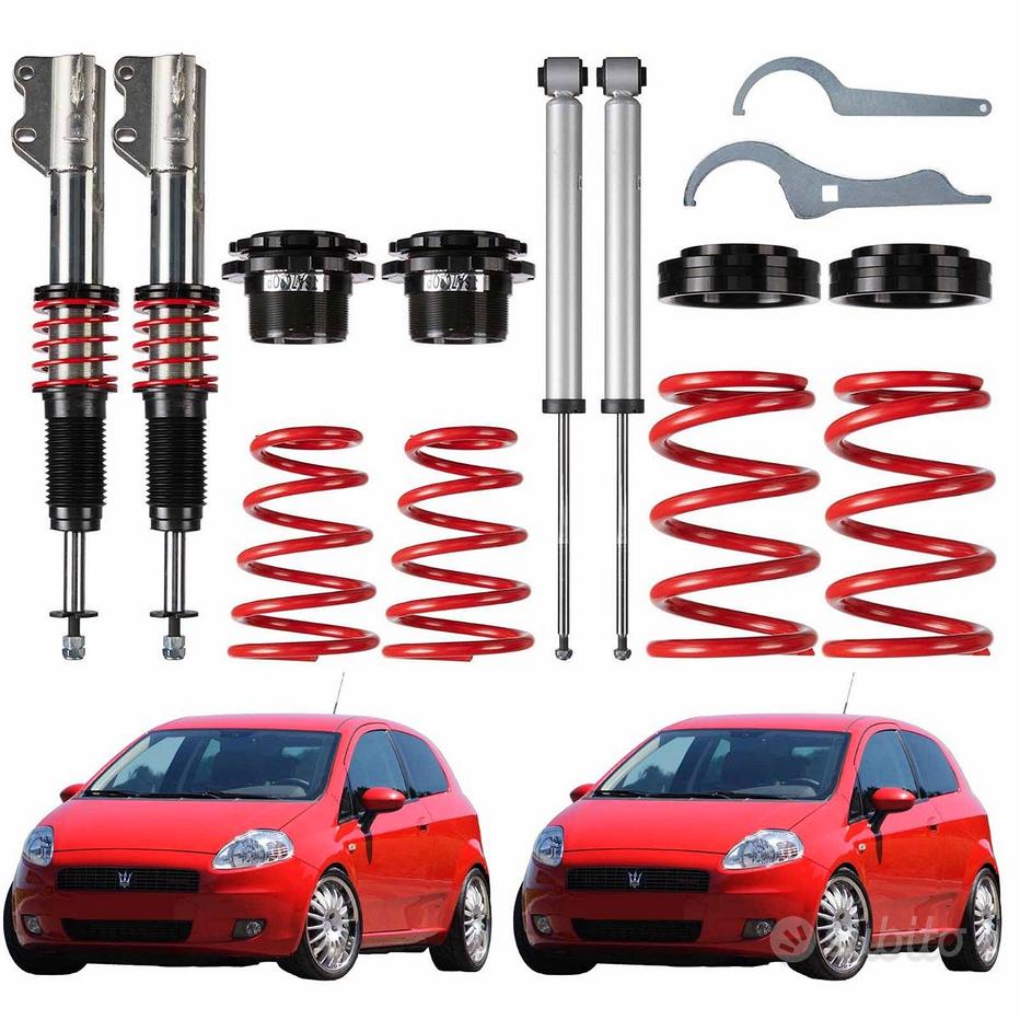 KIT 4 TAPPETINI FIAT G. PUNTO ABARTH ESSEESSE RHD COD. 59107013 NUOVI  ORIGINALI