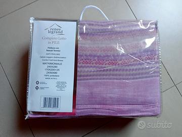 Completo Letto Pile Matrimoniale Rosa