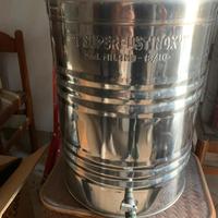 Barile per olio da 50 L con rubinetto