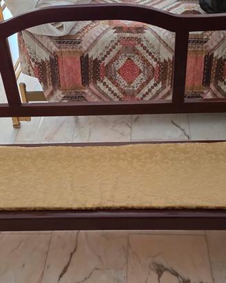 Divano legno arte povera