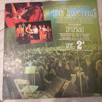 vinile concerto Fabrizio De André PFM vol 2