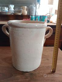 capasa vaso per conserve in terracotta antica 